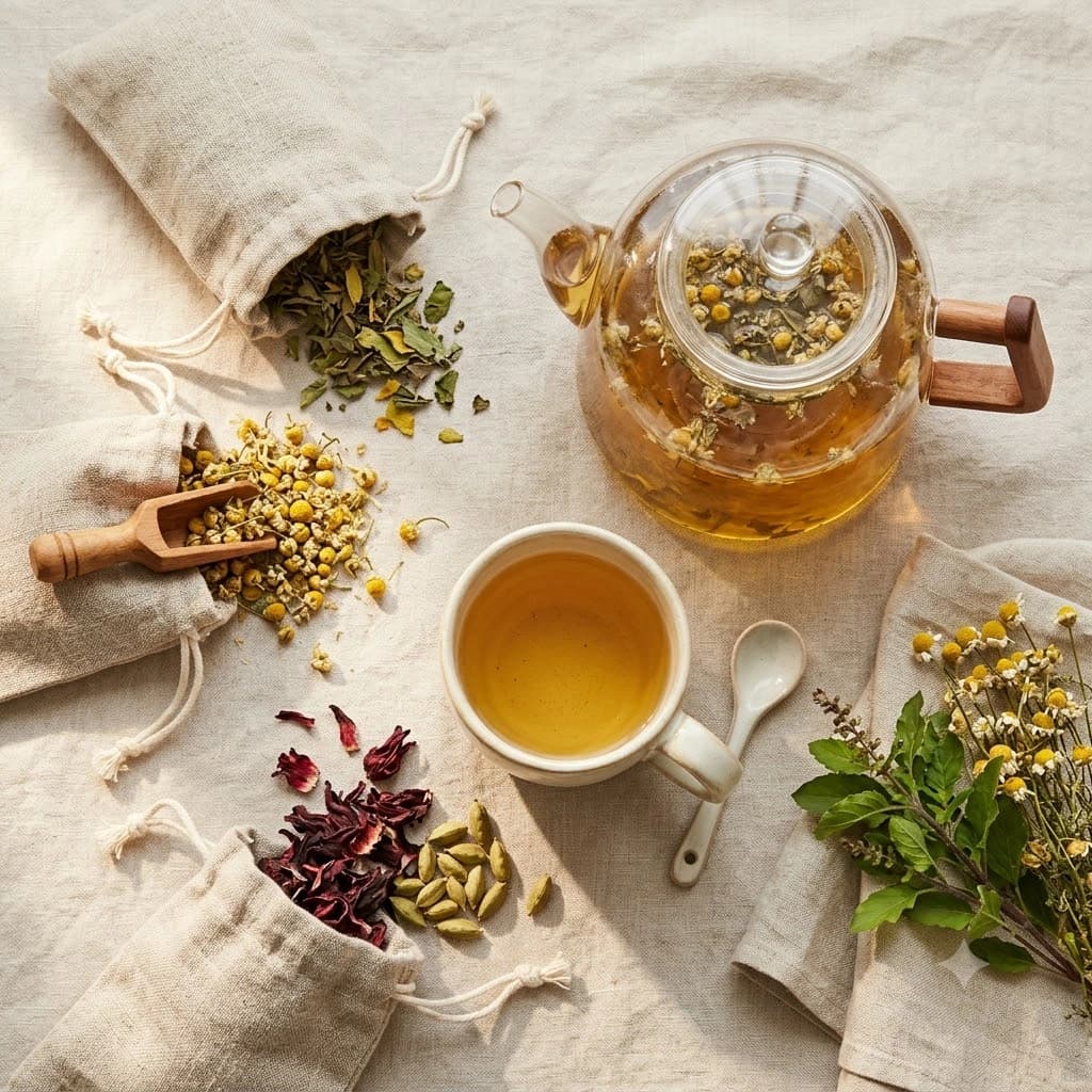 Organic Herbs & Teas