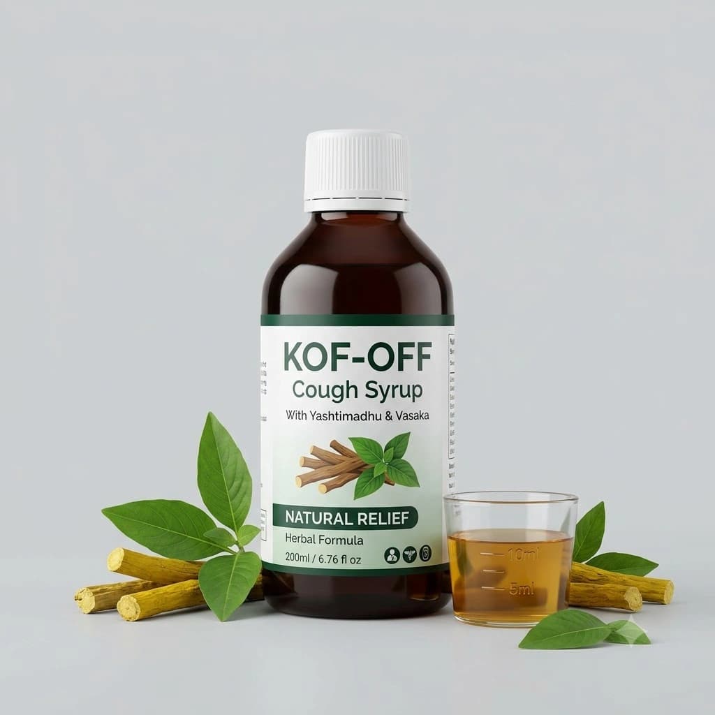 Herbal Cough Syrup (Vasaka & Yashtimadhu)